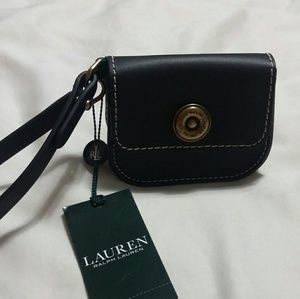 Ralph Lauren  Millbrook mini bag black and red